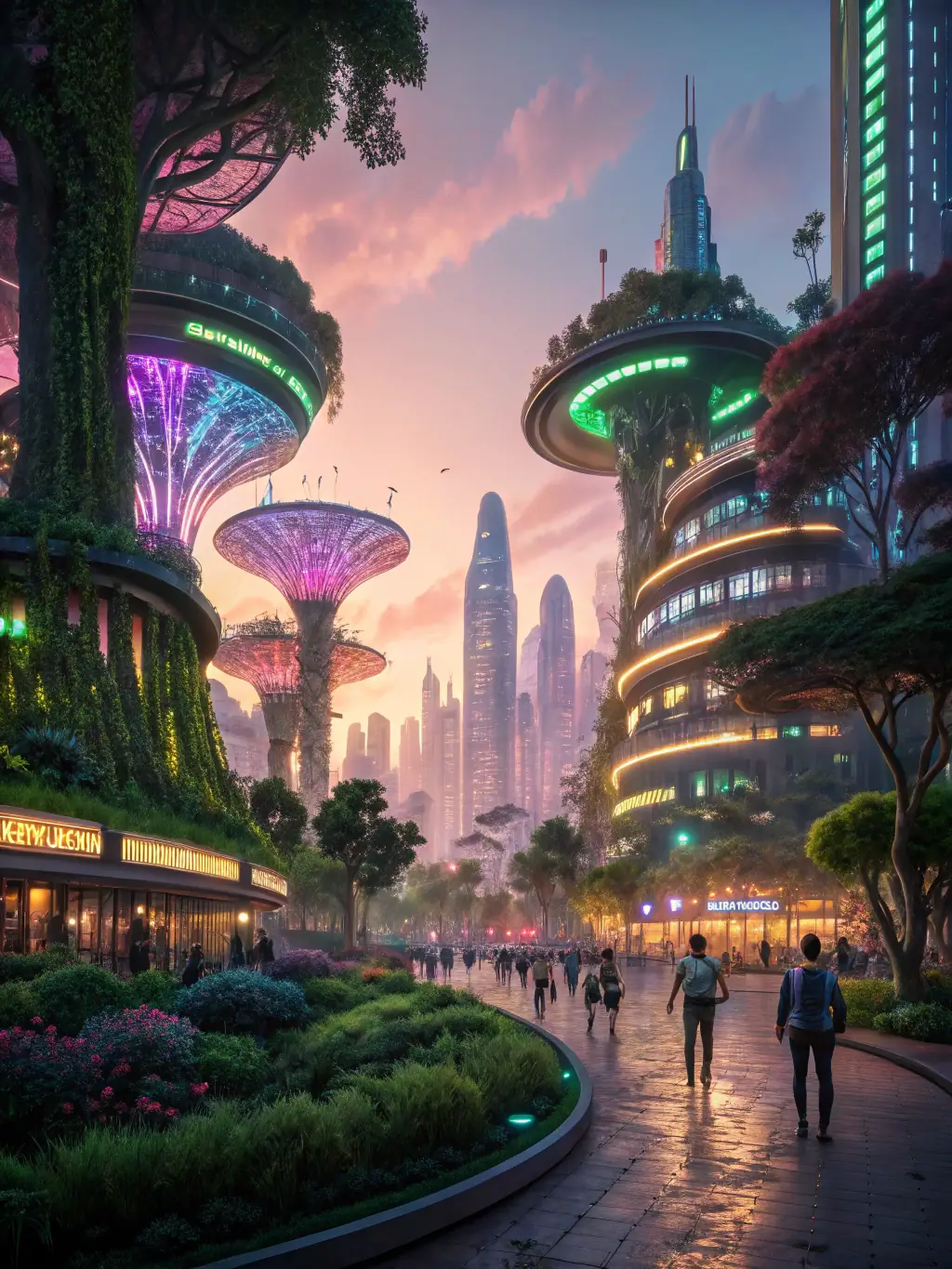 A digital rendering of a smart city infrastructure project, showcasing interconnected systems and advanced technologies, representing infrastructure investments.