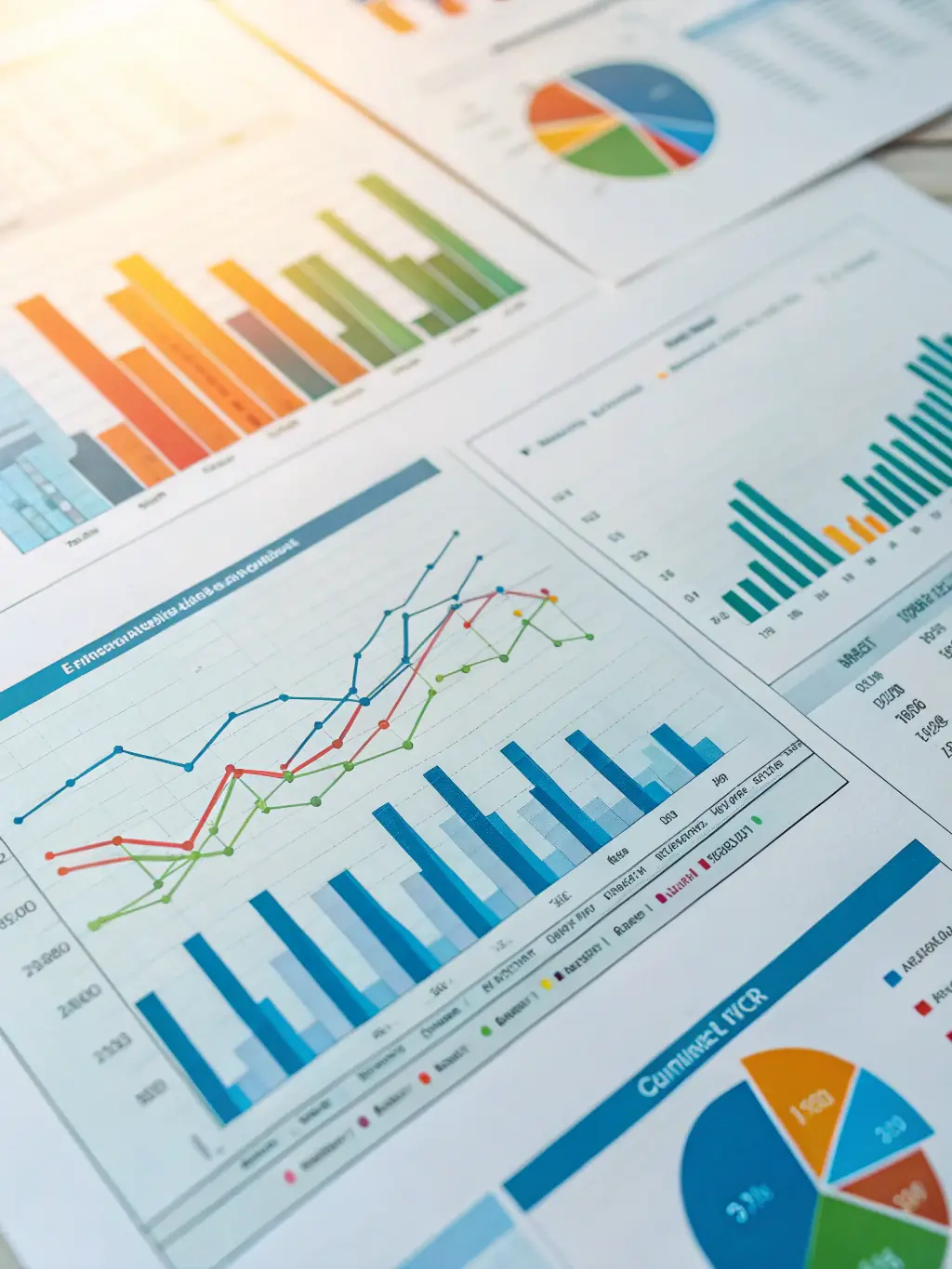 A graph showing upward trends in business growth, symbolizing expertise in financial advisory and strategic growth planning.